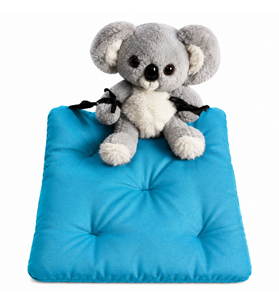 Waterproof garden seat cushion Oxford turquoise, 40 × 40 cm