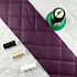 Eco-leather color purple quilted with ultrasound 1.45 m x 0.2 m