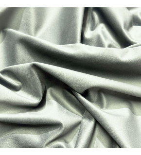 Velvet upholstery fabric, Velluto, Silver