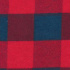 Cotton flannel fabric Check Red-Blue 4x4 cm