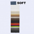 Sample book of upholstery fabrics Eco leather Soft, 17x19 cm
