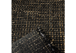 Upholstery fabric, Nevada, Black-Brown