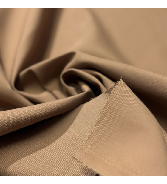Komfort - Nepromokavá látka na zahradní nábytek a polštáře, odolná vůči UV-WR záření, Cappuccino