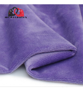 Minky fabric, solid color, 220 g/m², width 160 cm, purple