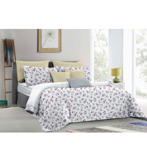 Flannel duvet cover with zipper, color White, 140x200 cm Flannel duvet cover with zipper, color White, 140x200 cm