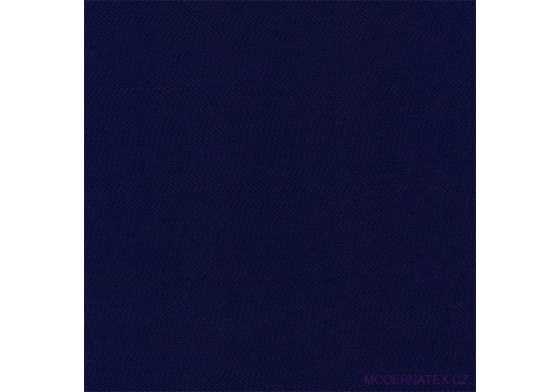 Bavlněný kepr BV NORD 245x03 TMAVĚ MODRÁ