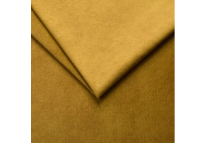 Velvet upholstery fabric Salvador Okra for furniture, by the meter - Pet Proof