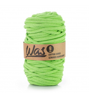 Cotton cord 9mm, 50m, light green 200