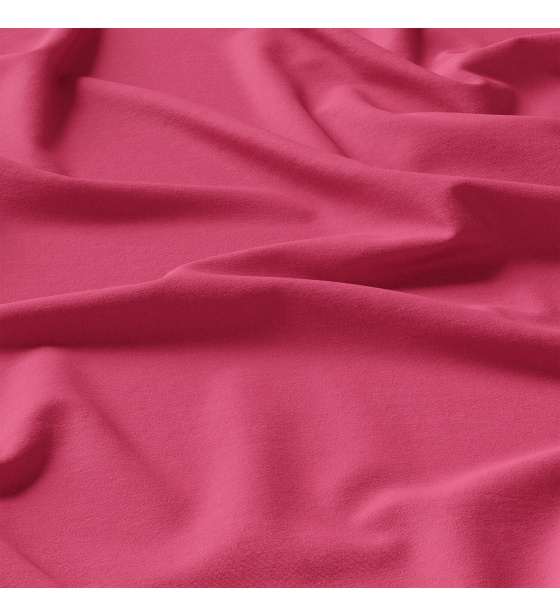 Solid-colored cotton fabric, 125 g/m², width 160 cm, raspberry