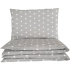 2-piece Crib Bedding STARS color Gray