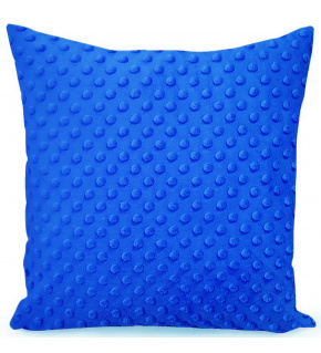 Microfleece pillow cover 40x40 cm, color Blue