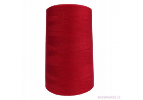 VIGA 120 threads for overlock machines 5000m color red 216