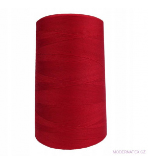 VIGA 120 threads for overlock machines 5000m color red 216