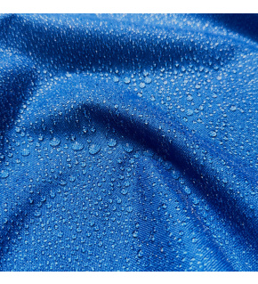 Water-repellent Oxford fabric with PU coating, 200 g/m², width 160 cm, blue