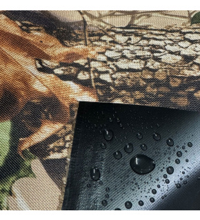 Waterproof fabric Kodura PVC coating 600D, 360 g/m², width 150 cm, autumn green