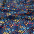 Cotton fabric, by the meter. Butterflies on the Garnet
