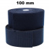 Sew-on Velcro Tape Hook and Loop Set Navy 100 mm x 25 m