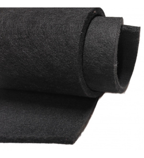 Technical felt 10 mm color Black, width 160 cm