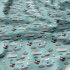 Children's cotton fabric by the meter Ships on Blue