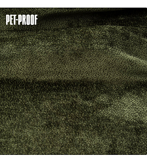Upholstery fabric Aphrodite Olive for furniture, by the meter - Pet Proof