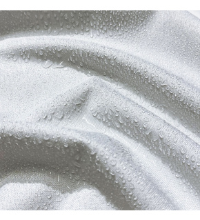 Water-repellent Oxford fabric with PU coating, 200 g/m², width 160 cm, white