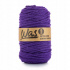 Cotton cord 5mm, 100m, purple 140