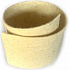 Wool technical felt (felt) 4 mm color Ecru, fabric width 150 cm