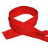 Zipper cube 5 mm 65 cm divisible Red