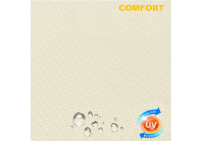Comfort - Waterproof fabric for garden furniture and cushions, resistant to UV-WR radiation, Ecru
