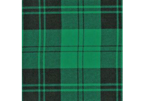Cotton flannel fabric Check Green 8x8 cm