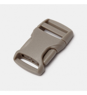 Plastic buckle 30 mm color beige