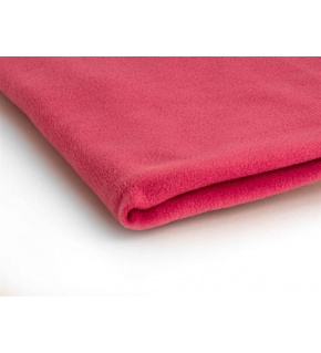 Polar fleece fabric 200 g/m², width 150 cm, coral, by the meter
