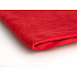 Microfleece fabric color red 1.55 m x 0.33 m