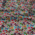 Cotton fabric, by the meter. Butterflies Summer on the Gray
