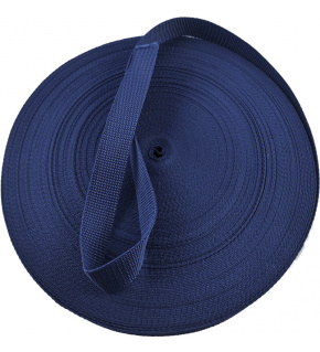 Polypropylene strap 30 mm dark blue (50 m package)