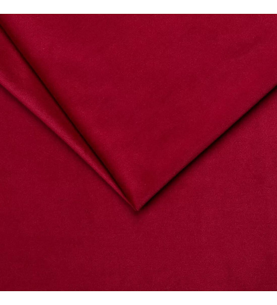 Upholstery Fabric Velur Tiffany for Furniture, Heavy Fabric, by the Meter - Pet Proof, Dark Red