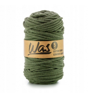 Cotton cord 5 mm, 100 m, khaki 250