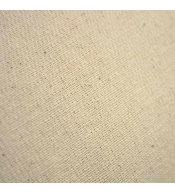 Pre-washed cotton fabric 430 gr/m2, Ecru