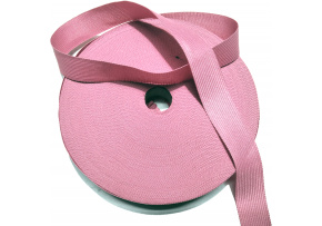 PES edging strip 25 mm color pink