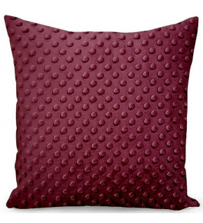 Microplush Pillowcase 40X40 cm, Color Burgundy