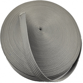 Polypropylénový popruh 30 mm tm. šedý (balení 50m)