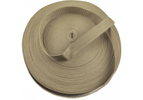 Polypropylene strap 25 mm beige (50 m package)