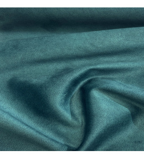 Velvet upholstery fabric Salvador Petrol for furniture, by the meter - Pet Proof
