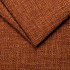 Fire-retardant textured upholstery fabric Fjord Rust for furniture upholstery – sold by the metre