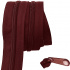 Zipper spiral burgundy 5 mm by the meter