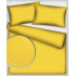 Children's cotton fabrics, by the meter. Dot 7 mm, White on Yellow