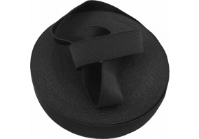 Elastic for garment sewing, width 20 mm, black, 25 m package Elastic for garment sewing, width 20 mm, black, 25 m package