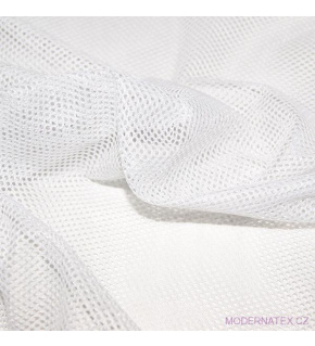 Polyester mesh for clothing White, 2x2mm eye