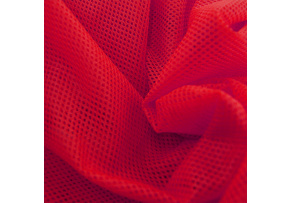 Polyester mesh for clothing Red, mesh 2x2mm Polyester mesh for clothing Red, mesh 2x2mm