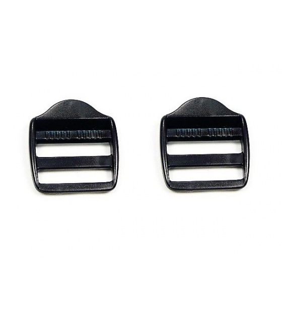 Plastové průvleky šíře 30 mm P černý